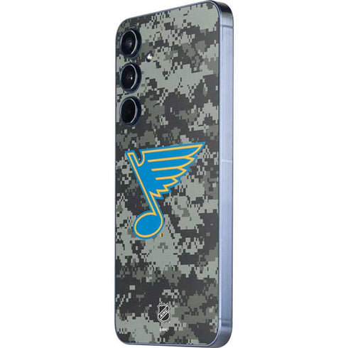 NHL St. Louis Blues Camo Galaxy A55 5G Skin